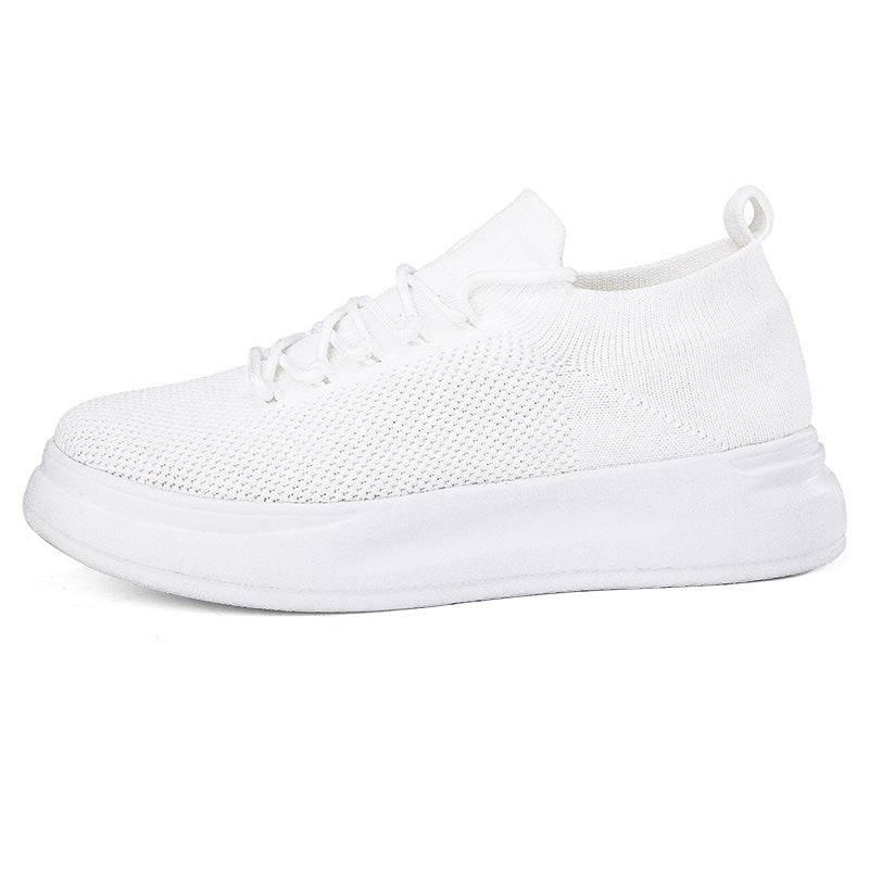 Women's nan elastic knit slip-on sneaker with viscoelastic insole and cushioning platform outsole Mune Fashion