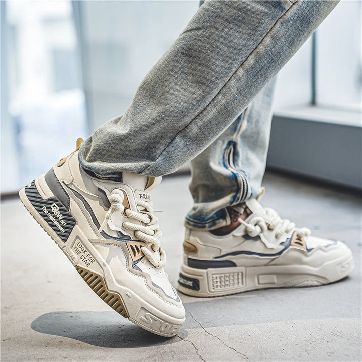 Women's Sporty Chunky Sneakers with durable upper material and innovative design Mune Fashion