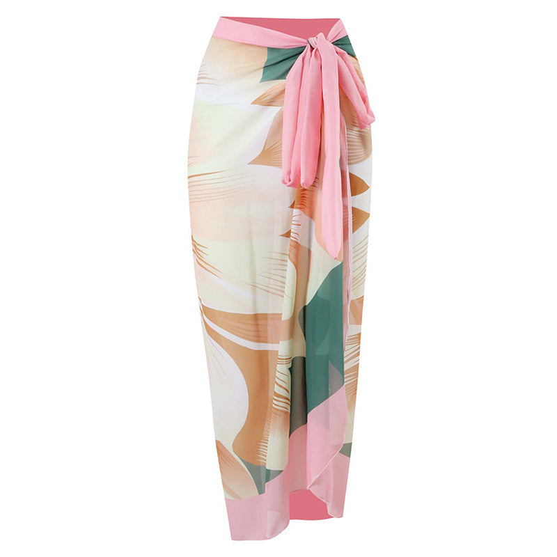 Women's One-Piece Swimsuit with Floral Ruffle Details Mune Fashion