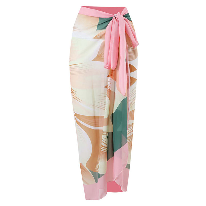Women's One-Piece Swimsuit with Floral Ruffle Details Mune Fashion