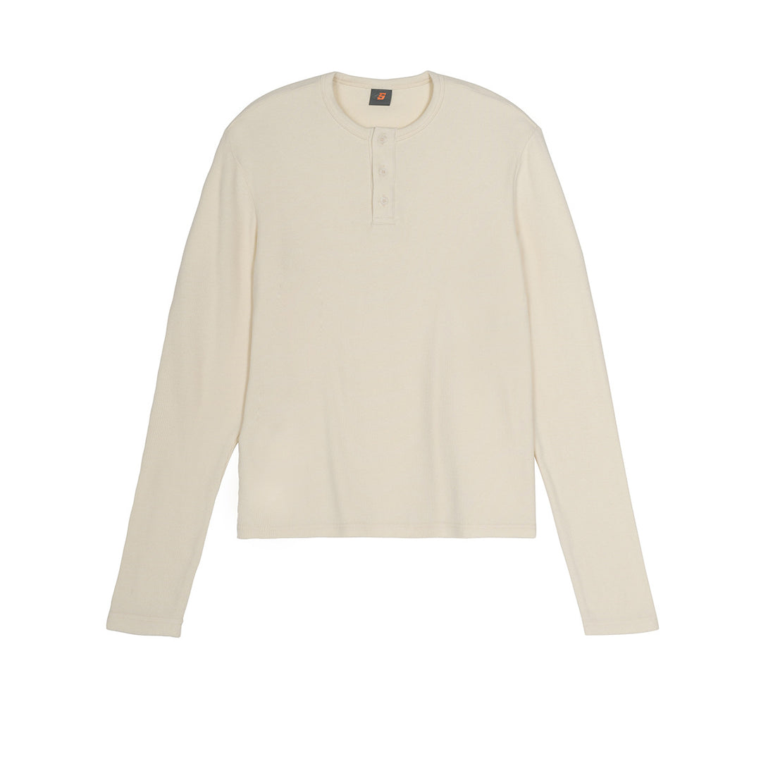 Women Long Sleeve Thermal Henley Shirt Mune Fashion