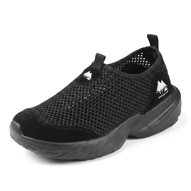 Unisex Breathable Mesh Slippers with Cushioned Profile Sole Mune Fashion