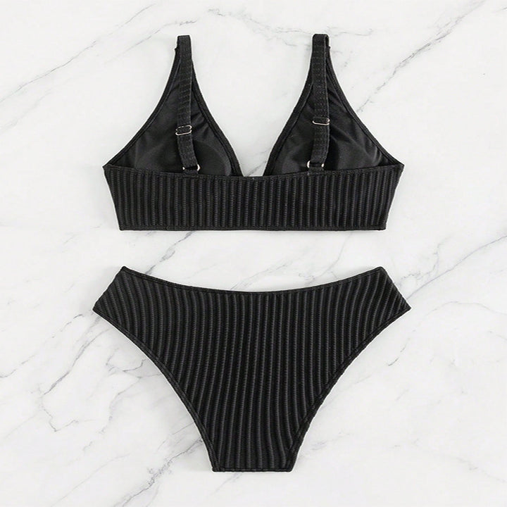 Women's Push-Up Bikini Set with flattering High-Waist Cut Mune Fashion
