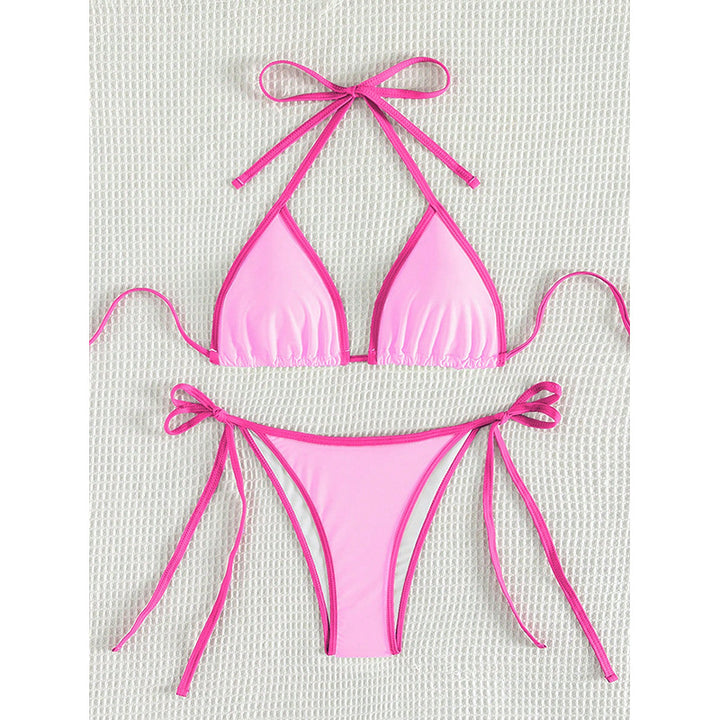 Women's triangle bikini with adjustable straps and seamless design Mune Fashion