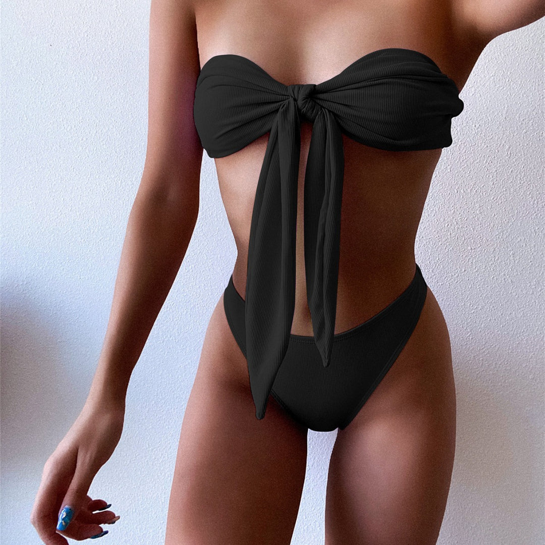 Women’s bandeau bikini with bow detail Mune Fashion
