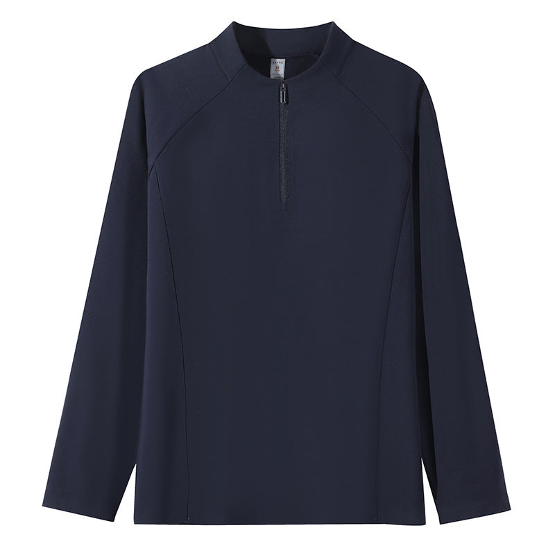Women's sporty long sleeve shirt with zipper Mune Fashion