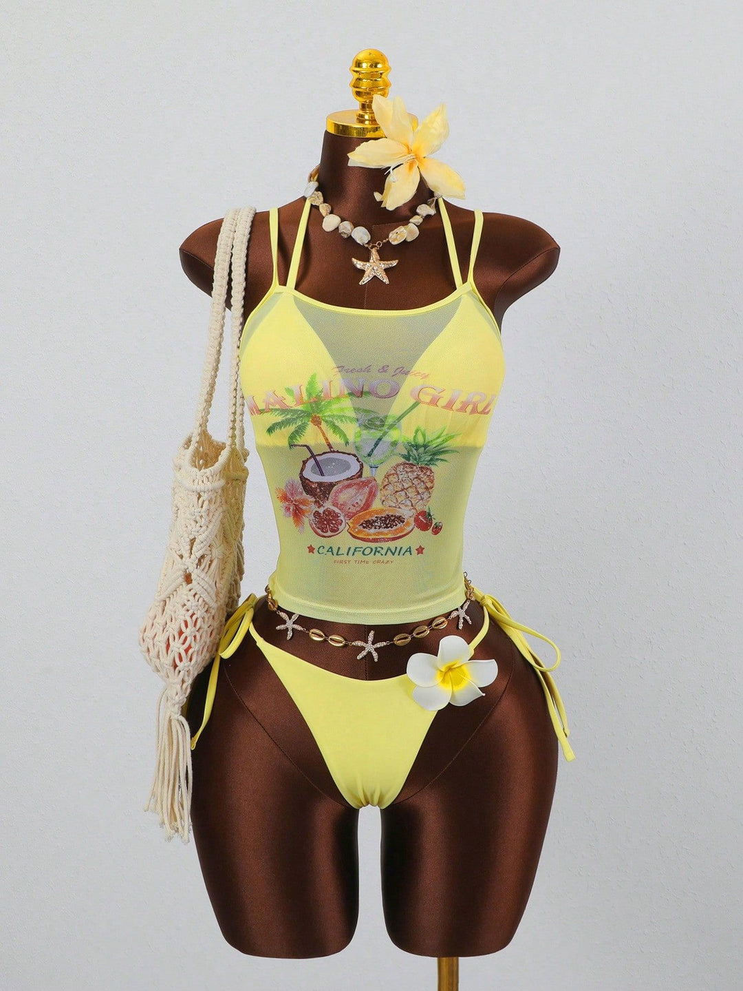 Women's swimsuit with trendy graphic design Mune Fashion