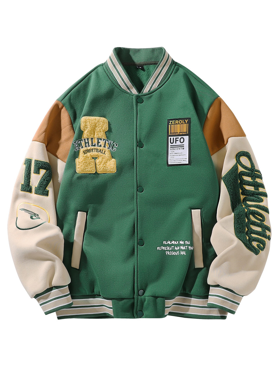 Men's Elegant College Jacket Mune Fashion