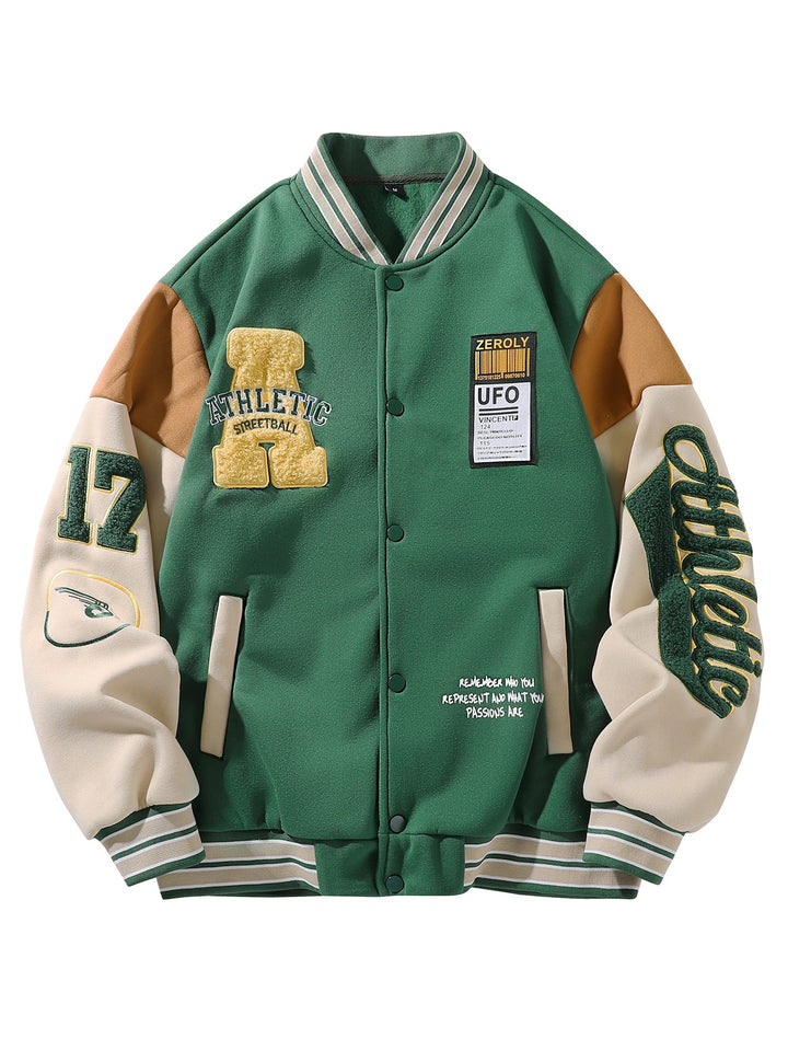 Men's Elegant College Jacket Mune Fashion
