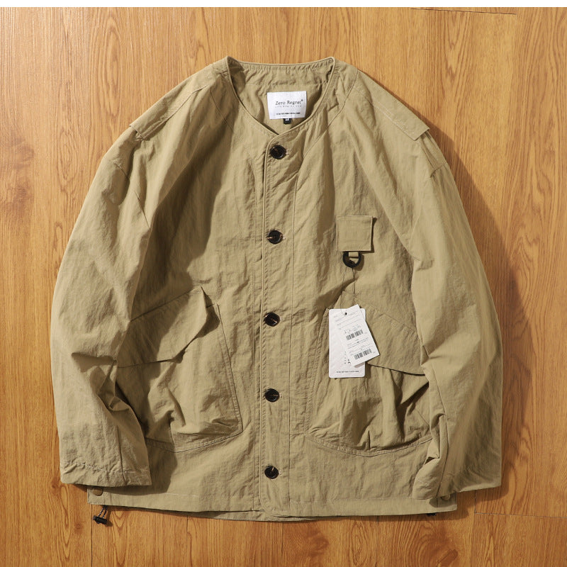 Men's Utility Jacket with Large Pockets Mune Fashion