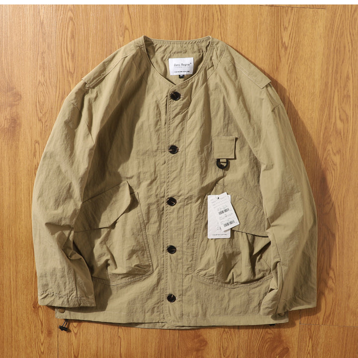 Men's Utility Jacket with Large Pockets Mune Fashion