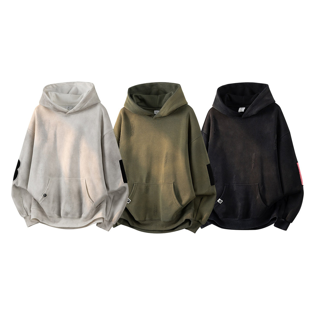 Unisex Oversize Hoodie with handwritten graphic print, kangaroo pocket & ribbed hem Mune Fashion
