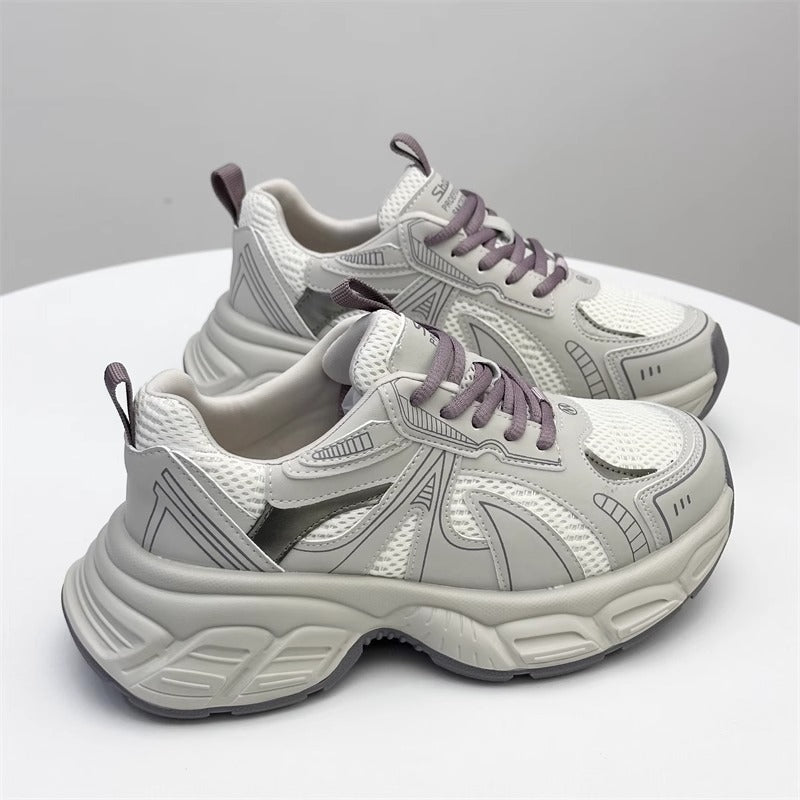 Women's Athletic Running Sneakers with Breathable Mesh Technology and Cushioning Sole Profile Mune Fashion