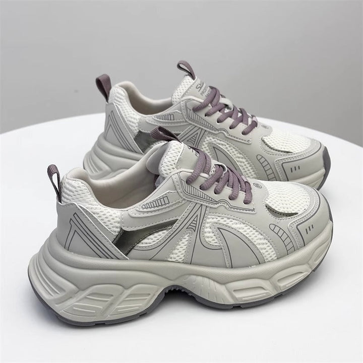 Women's Athletic Running Sneakers with Breathable Mesh Technology and Cushioning Sole Profile Mune Fashion