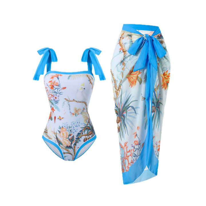 Women’s Swimsuit and Sarong Set Mune Fashion