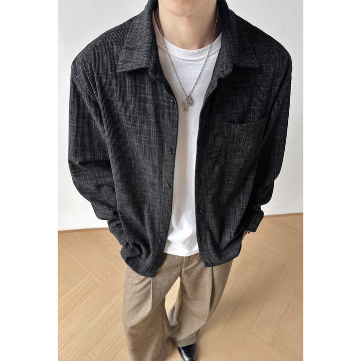 Men's Structured Leisure Blouse Mune Fashion
