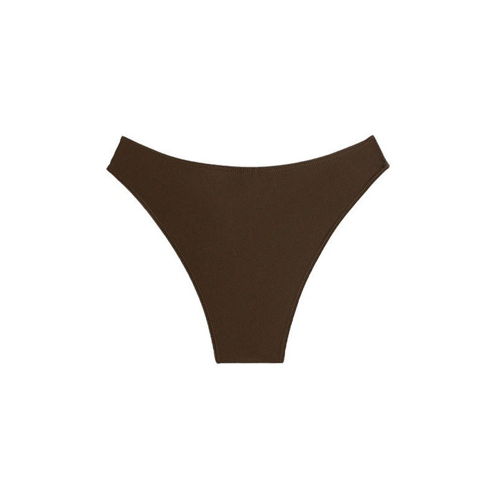Ladies High-Cut Bikini Brief with Decorative Rings Mune Fashion