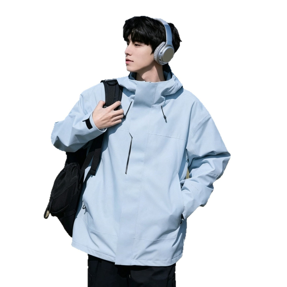 Men's waterproof outdoor jacket with removable fleece inner jacket Mune Fashion