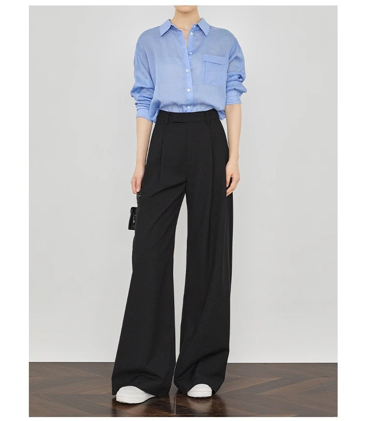 Women Elegant and Casual Wide Pants Drune