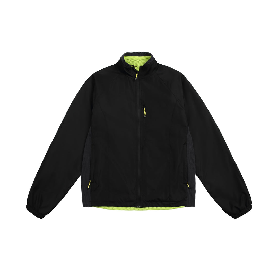 Unisex Lightweight Stand-up Collar Softshell Jacket with Fleece Inner Side and Zipper Pockets Mune Fashion
