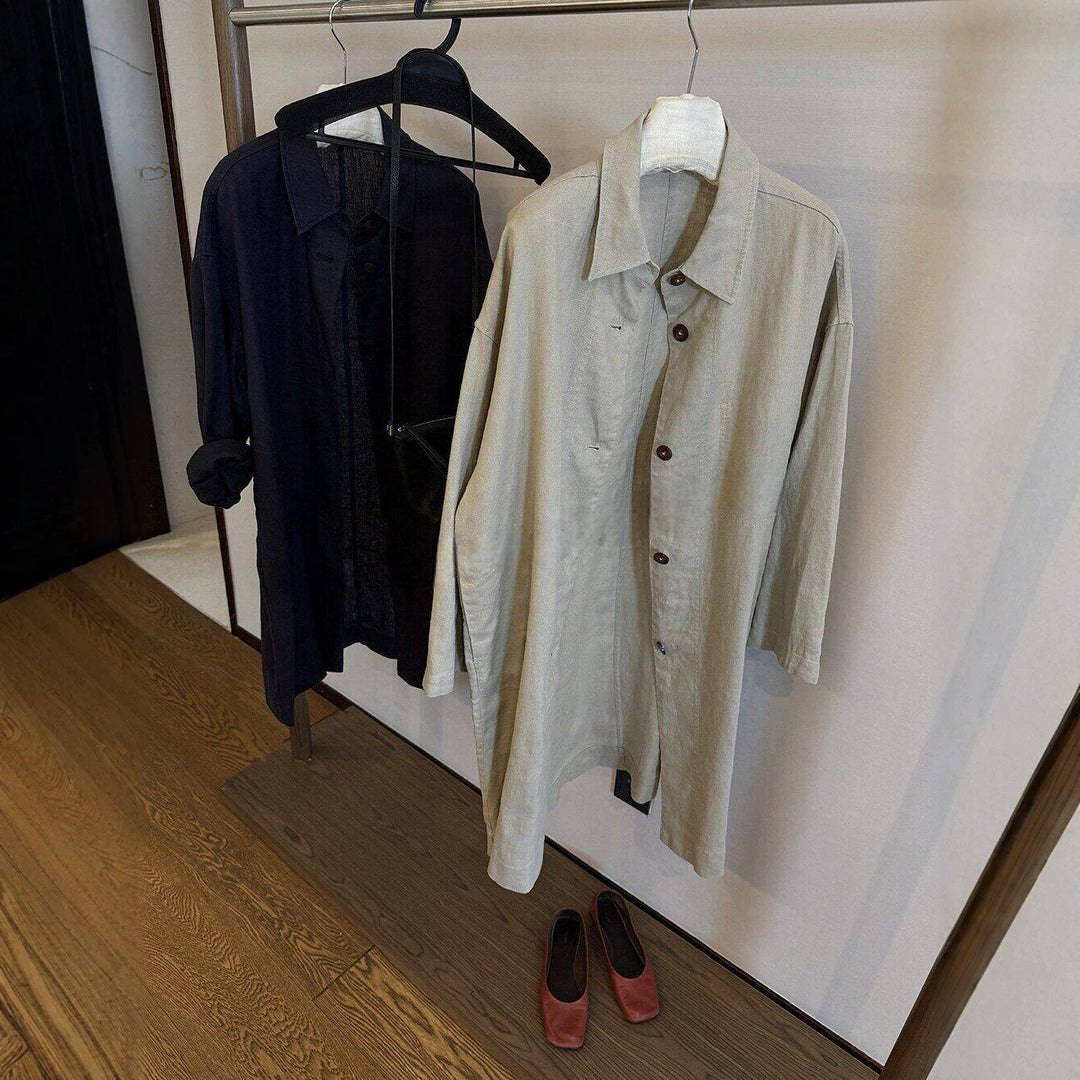 Ladies Elegant and Casual Long Sleeve Blouse Drune