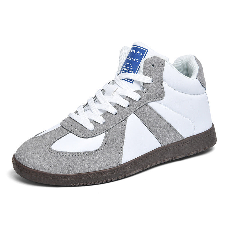 Unisex nan urban Tennis sneaker with suede overlays, padded heel collar, and vulcanized rubber sole Mune Fashion