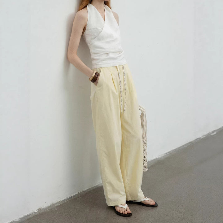 Damen Lockere Baumwollhose Mune Fashion