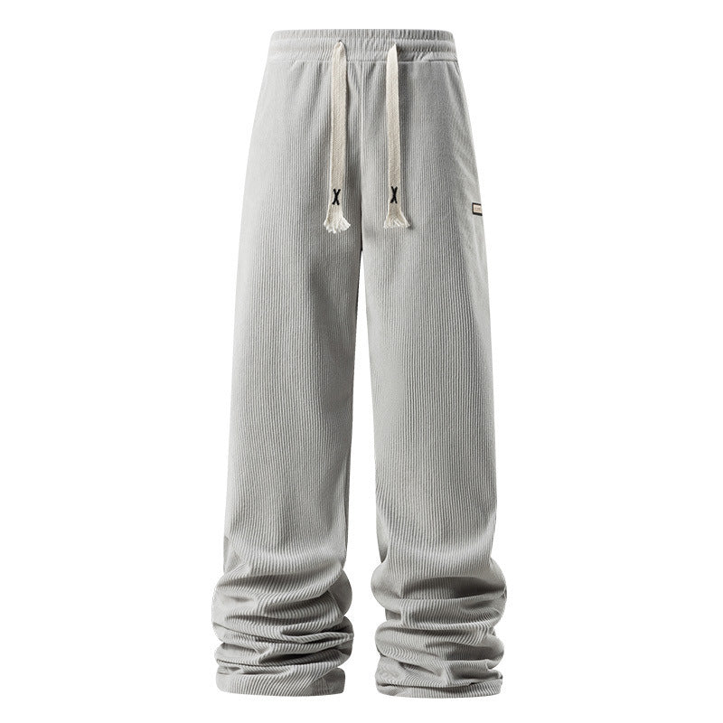 Men's sporty casual trousers with elastic waistband Mune Fashion