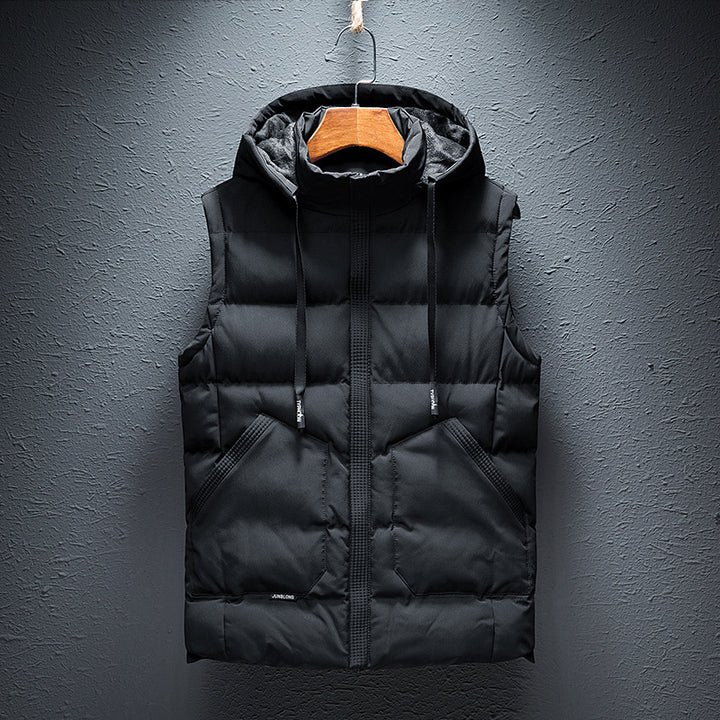 Women's Insulated Padded Vest with Hood