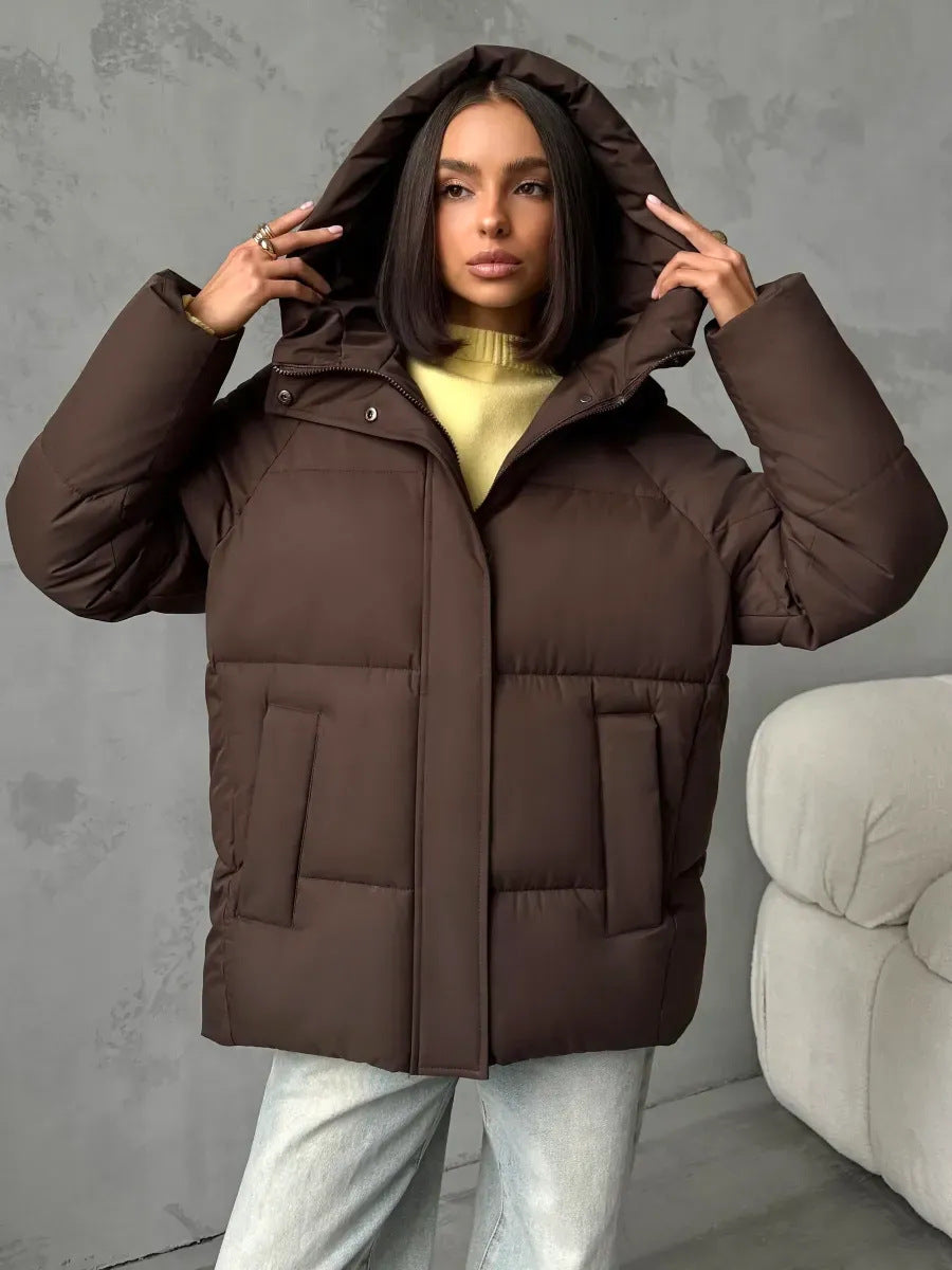 Women's Fashionable Oversized Down Jacket