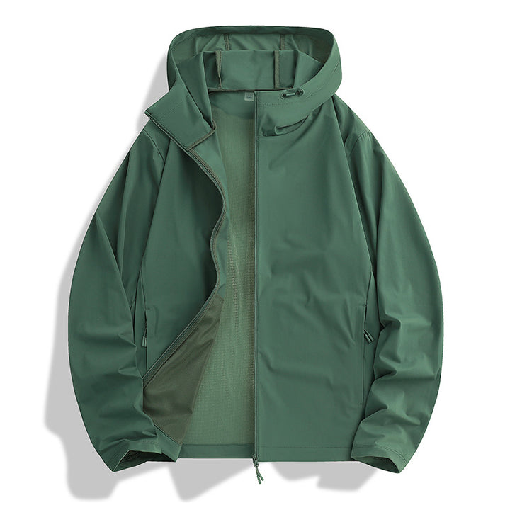 Women's Windproof Hooded Jacket Mune Fashion
