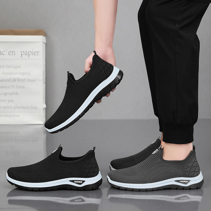 Women Breathable and Flexible Slip-On Sneakers Mune Fashion