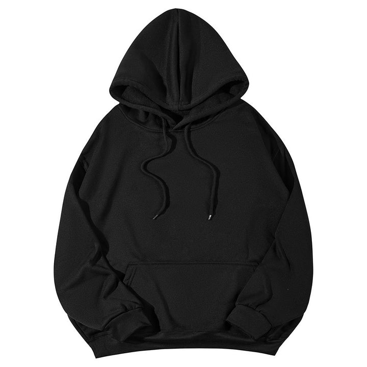 Unisex minimalist hoodie with extended back and kangaroo pocket Mune Fashion