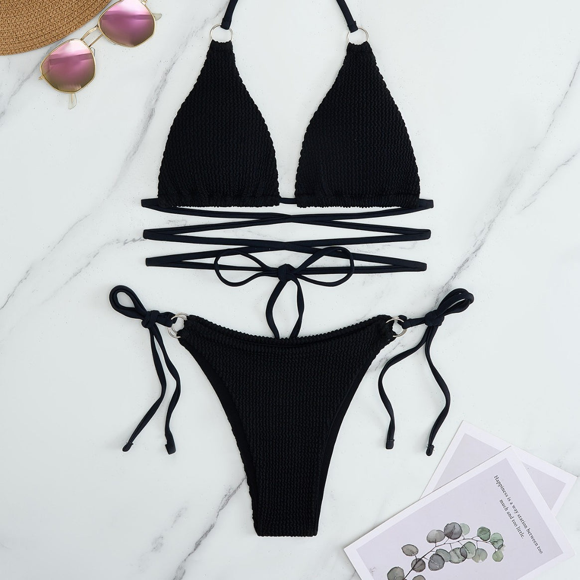 Women's bikini set with playful butterfly design Mune Fashion