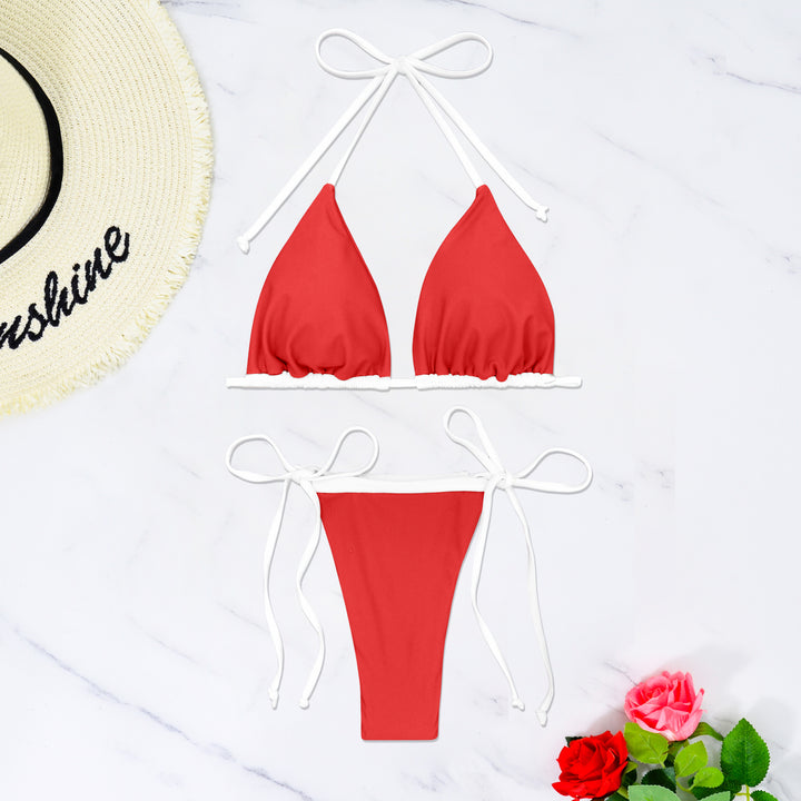 Women's triangle bikini with adjustable ties Mune Fashion