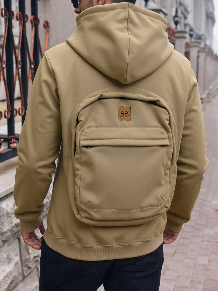 Men's Fashion Hooded Jacket with Practical Pockets Mune Fashion