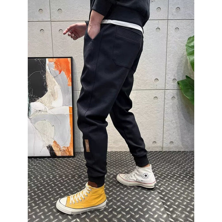 Men's Sporty Jogging Pants with Drawstring Mune Fashion