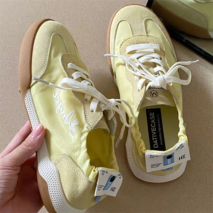 Women’s sporty sneakers with unique lacing Mune Fashion