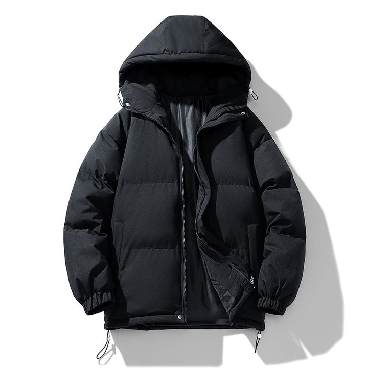 Unisex Padded Hooded Quilted Jacket with Thermal Insulation and Adjustable Hem Mune Fashion