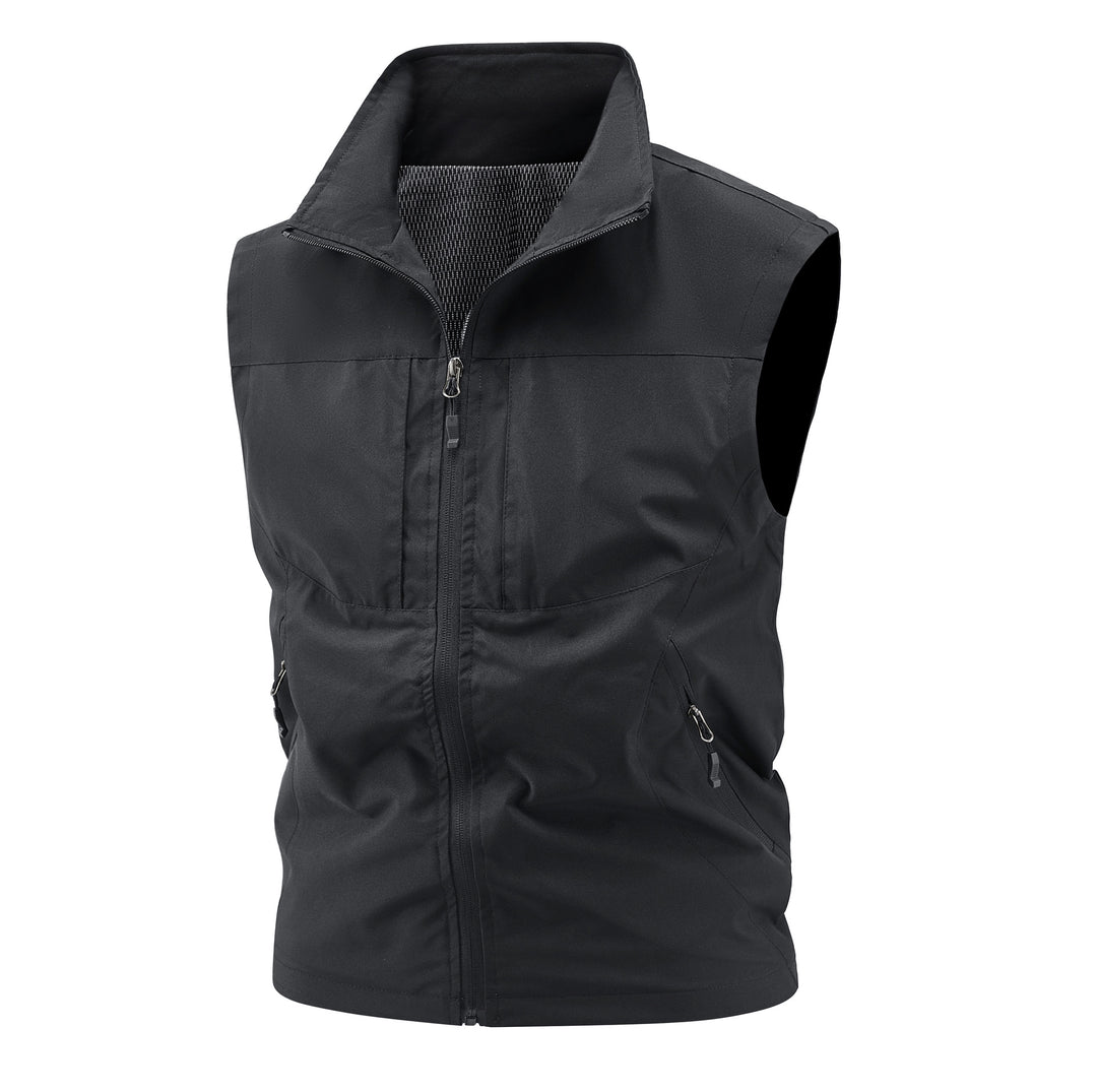 Women's breathable softshell vest with stand-up collar and tailored cut Mune Fashion