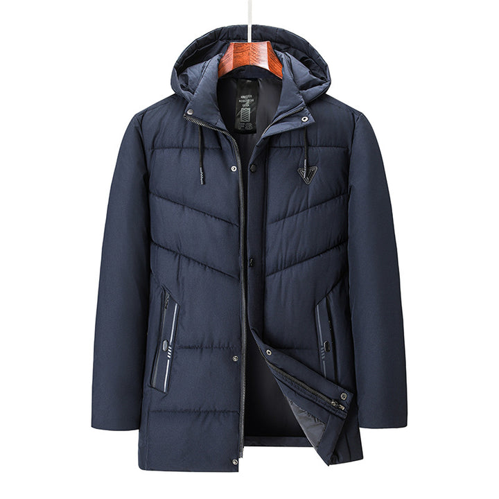 Men's multifunctional quilted jacket with hood Mune Fashion