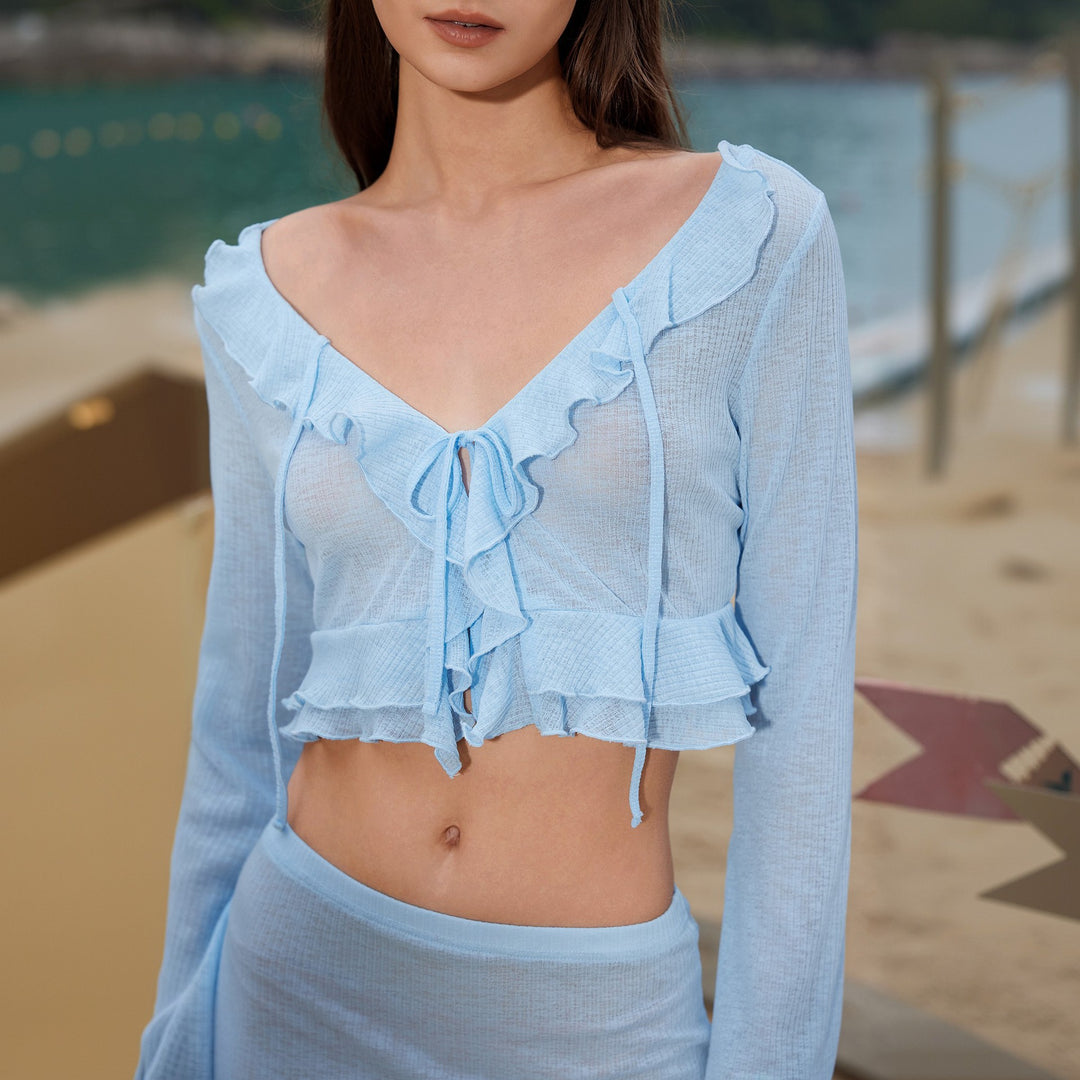Ladies mesh dress set Mune Fashion
