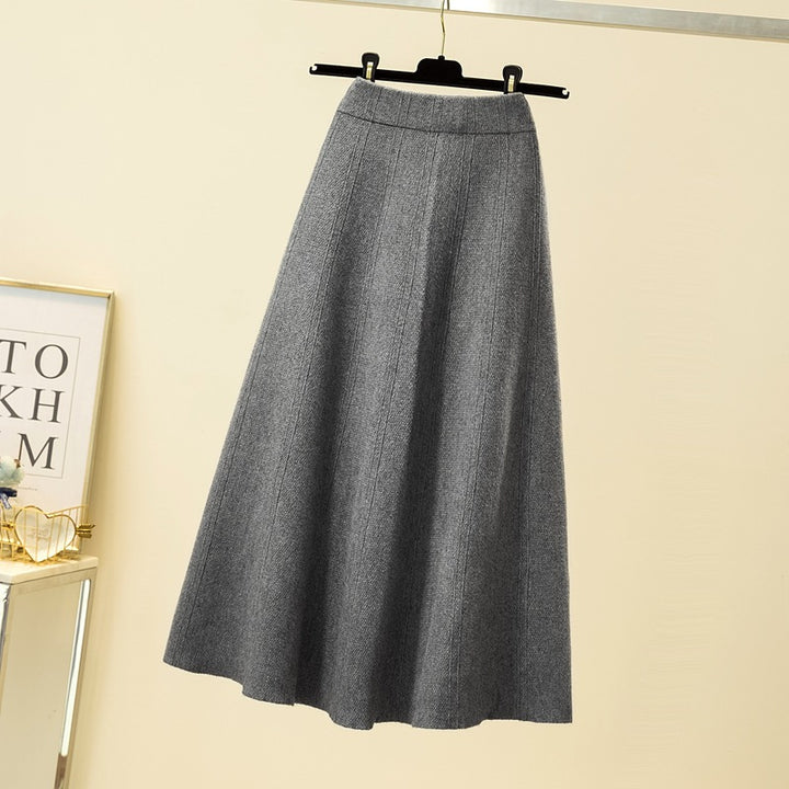 Ladies Wide-cut, elegant midi skirt Mune Fashion