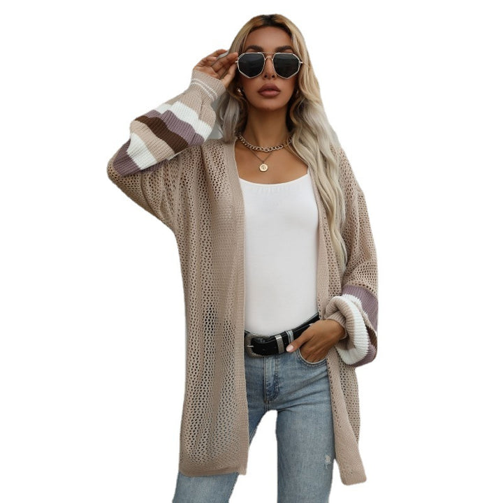 Women Casual Knit Cardigan with Wide Sleeves Mune Fashion