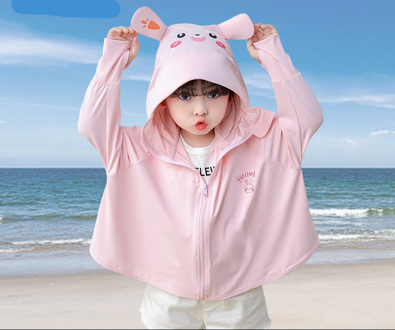 Women lightweight UV protection jacket with hood and zipper Mune Fashion