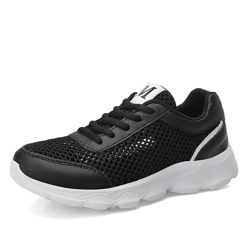 Women's nano lightweight mesh sneakers with ventilated upper material and shock-absorbing wave sole Mune Fashion