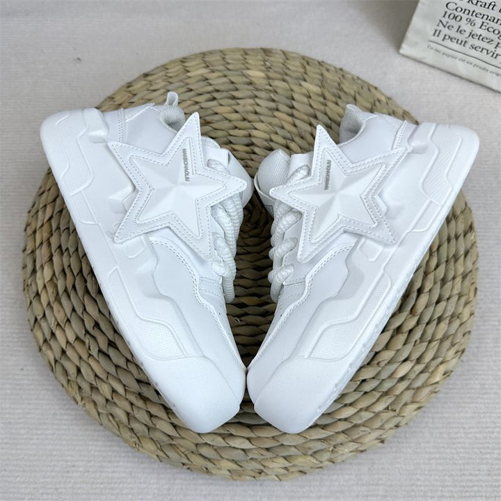 Women's sporty sneakers with structured upper material and cushioning sole Mune Fashion