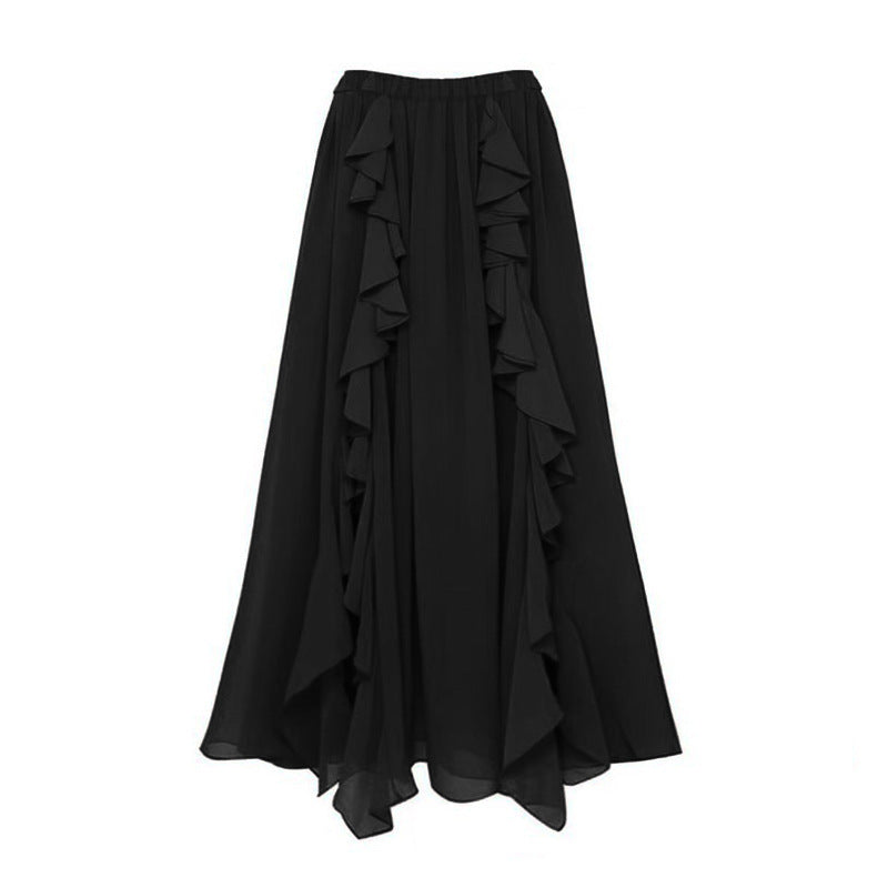 Women's one-piece swimsuit with voluminous ruffles and sophisticated cut Mune Fashion