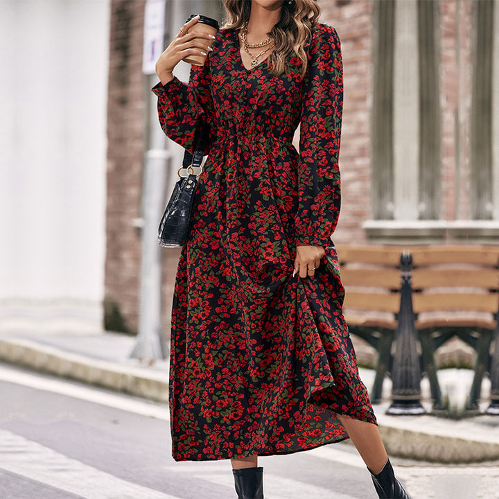 Women Floral Maxi Dress Mune Fashion