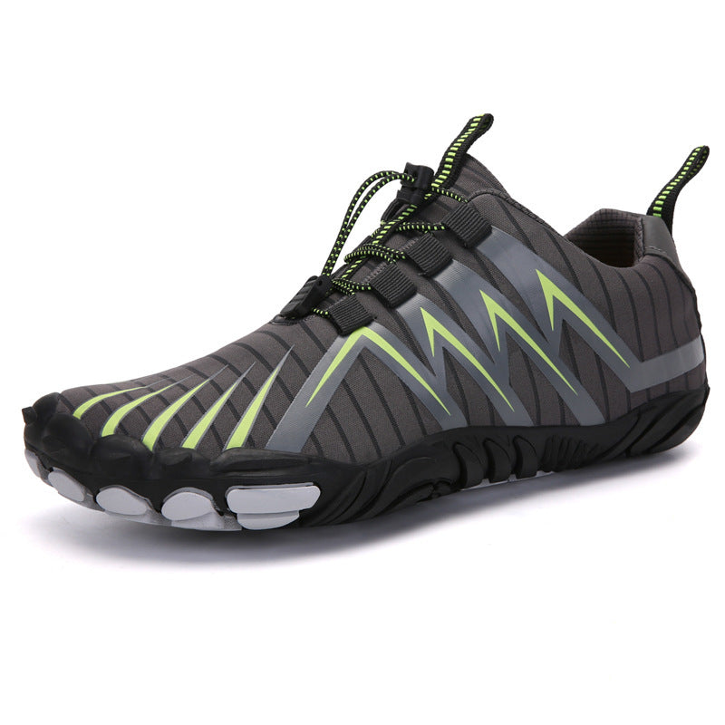 Women's nano elastic aquasport shoe with quick pull closure, non-slip rubber sole, and flexible toe protection Mune Fashion